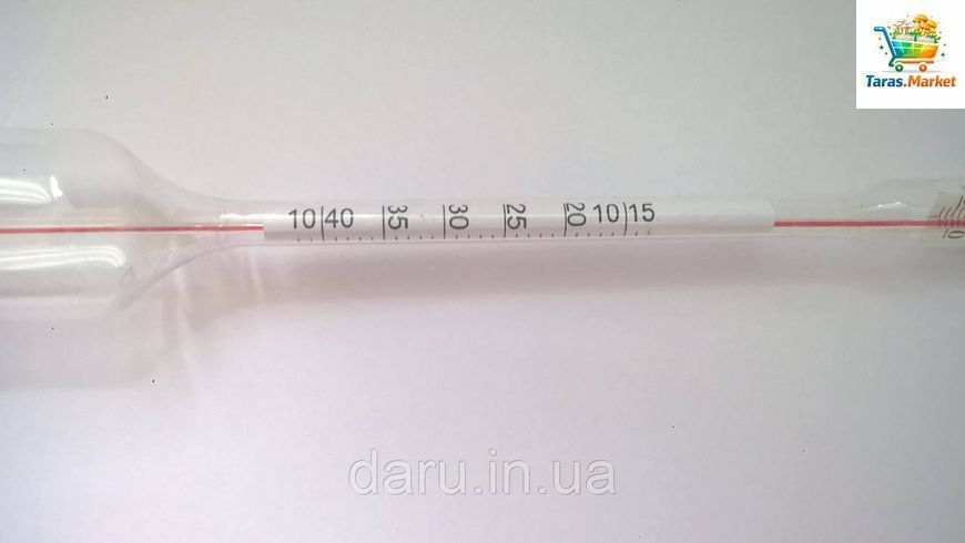 Ареометр для молока АМТ 1015-1040 кг/м3 з Повіркою ГОСТ 18481-81 1119563688 фото