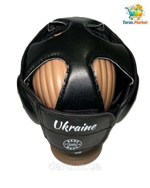 Шлем тренировочный с полной защитой "NEW" M кожа Boxer Sport Line 2452057113 фото