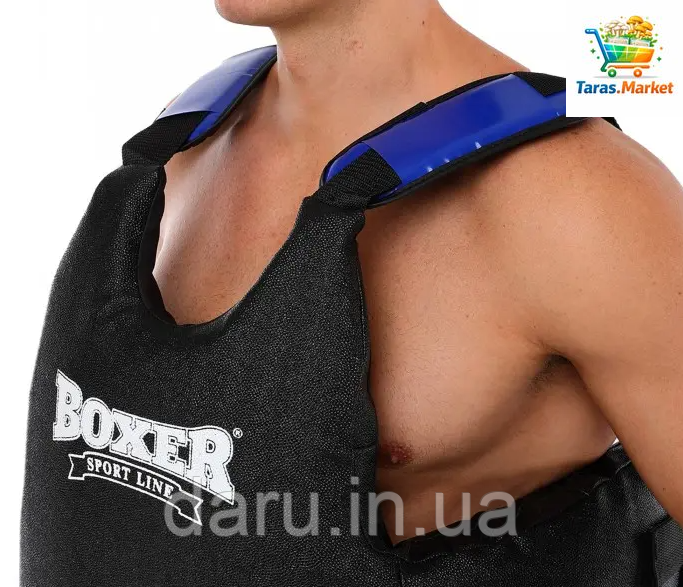 Защитный жилет для тренера BOXER Кирза 2452074636 фото
