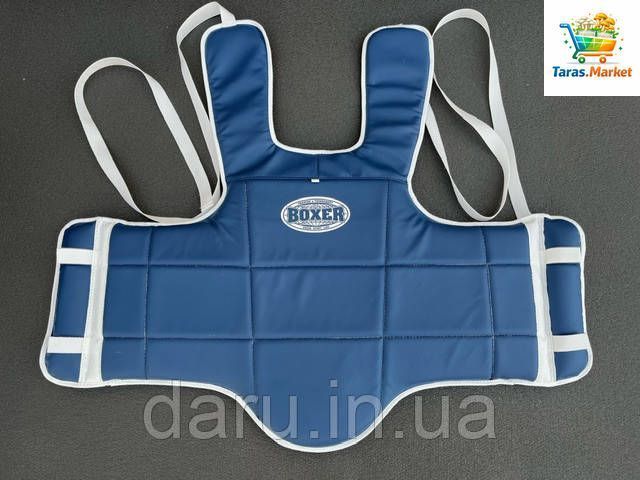 Боксерський жилет Boxer захист корпусу двосторонній розмір XL шкірвініл 2452090101 фото