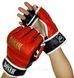 Рукавички для змішаних видів єдиноборств ММА "NEW" BOXER Sport Line Шкірвініл S ( чорні, сині, червоні) 2453880577 фото 4