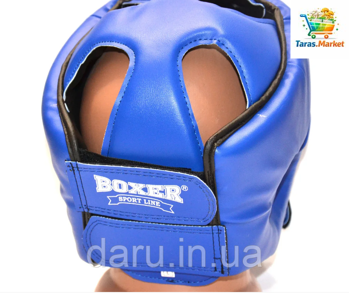 Шлем боксерский (L ) кожвинил Boxer Sport Line 1323982749 фото