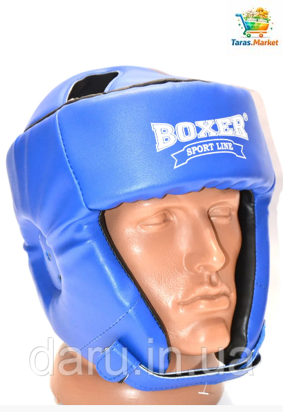Шлем карате (M) кожвинил Boxer Sport Line 1323990931 фото