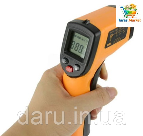 Інфрачервоний пірометр з лазерним покажчиком Benetech GM320 ( SRG320 ) -50~380℃ ( 12:1 ) Оригінал!!! 543486964 фото