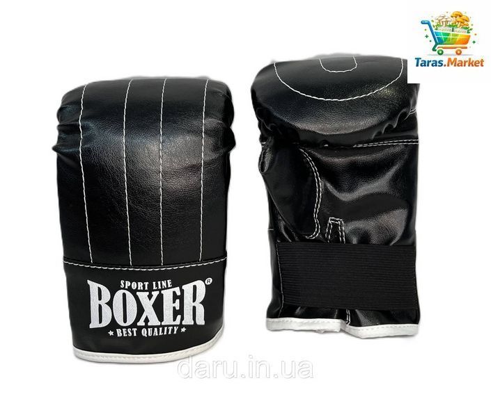 Боксерські рукавиці "Тренувальні" L ШКІРВІНІЛ 3 кольори Boxer Sport Line 2455012344 фото